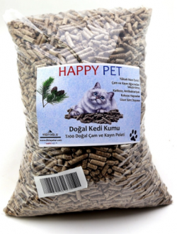 Happy Pet Doğal Çam ve Kayın Pelet 7.5 lt Kedi Kumu kullananlar yorumlar